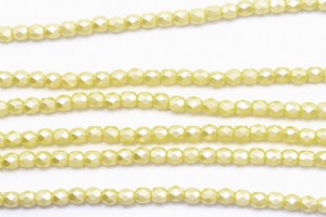 BEADSMITH棗珠-4mm(奶油) - FPR042